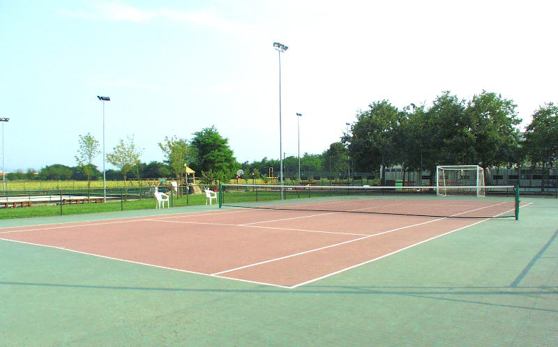 Il campo da Tennis